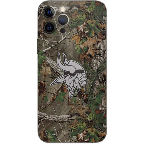 NFL Minnesota Vikings Realtree Xtra Green Camo iPhone 12 Pro Skin